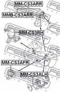   MITSUBISHI LANCER 00-09  (AT) FEBEST MMCS3ARR